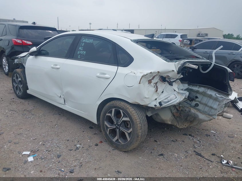 2020 KIA FORTE auction photo 3