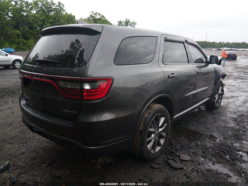 Vin: 1c4rdjdg9fc188226, lot: 45543021, dodge durango limited 20154