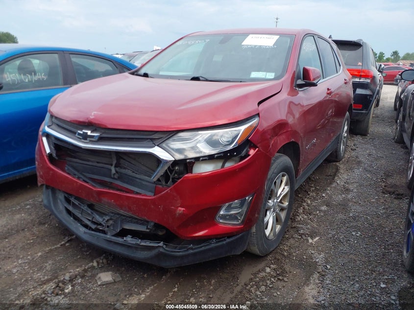 2018 Chevrolet Equinox Lt 2GNAXSEV2J6320405 photo 1