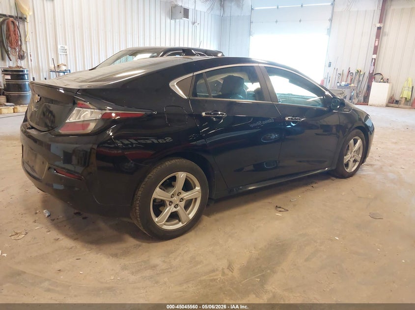 Vin: 1g1ra6s54ku131016, lot: 45543090, chevrolet volt lt 20194