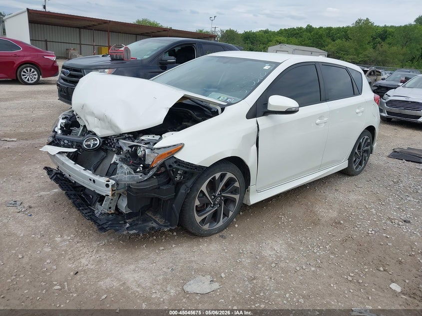 Vin: jtnkarje2gj510516, lot: 45543205, scion im 20162