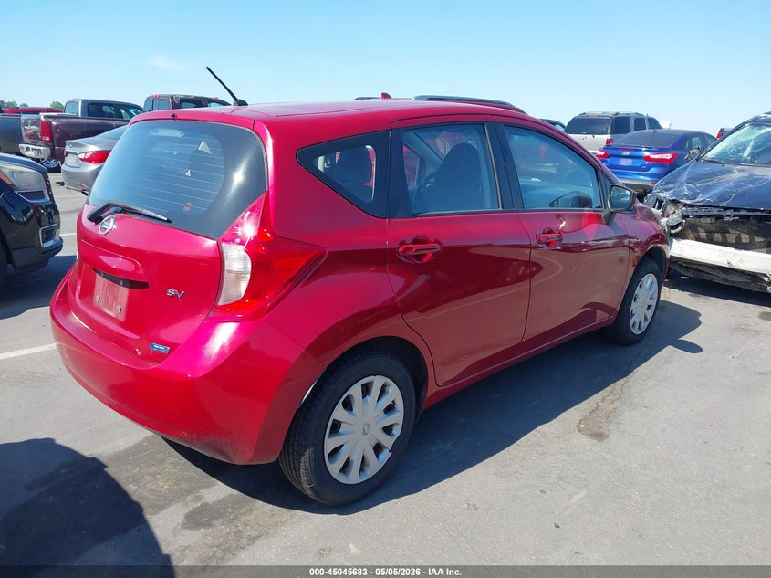 Vin: 3n1ce2cp9fl422477, lot: 45543213, nissan versa note s (sr)/s plus/sl/sr/sv 20154