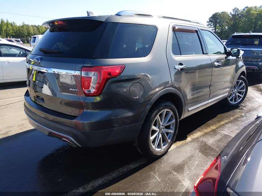 Vin: 1fm5k8f80ggb73400, lot: 45543336, ford explorer limited 20164