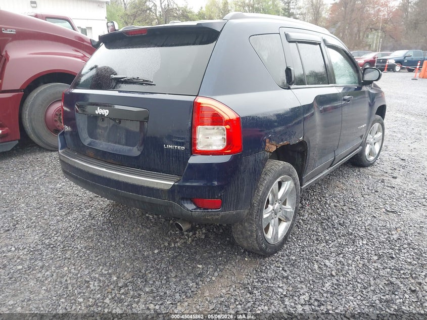 Vin: 1c4njdcb7cd662193, lot: 45543392, jeep compass limited 20124