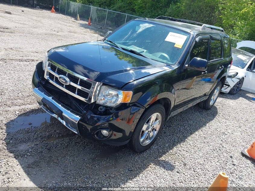 Vin: 1fmcu9eg2ckc78964, lot: 45543411, ford escape limited 20122