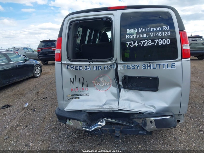 CHEVROLET EXPRESS PASSENGER 2023 VIN 1GAWGFF78P1231593