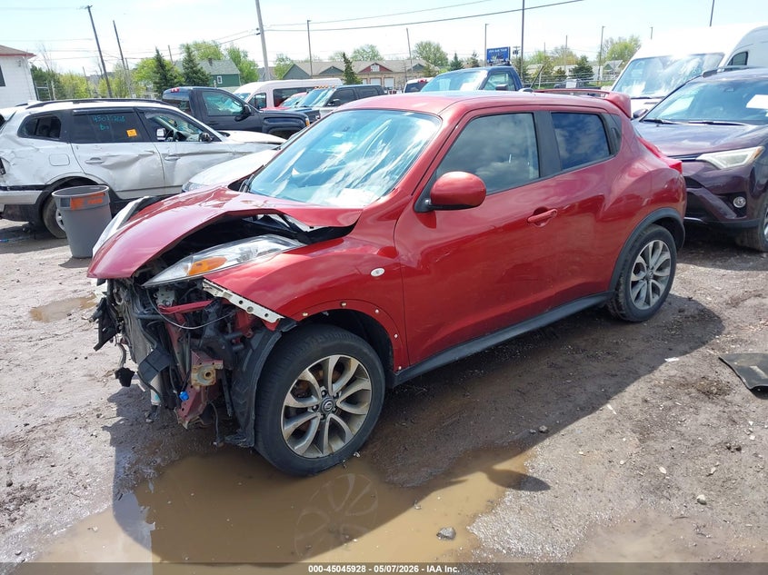 Vin: jn8af5mv3ct107332, lot: 45543458, nissan juke sl 20122