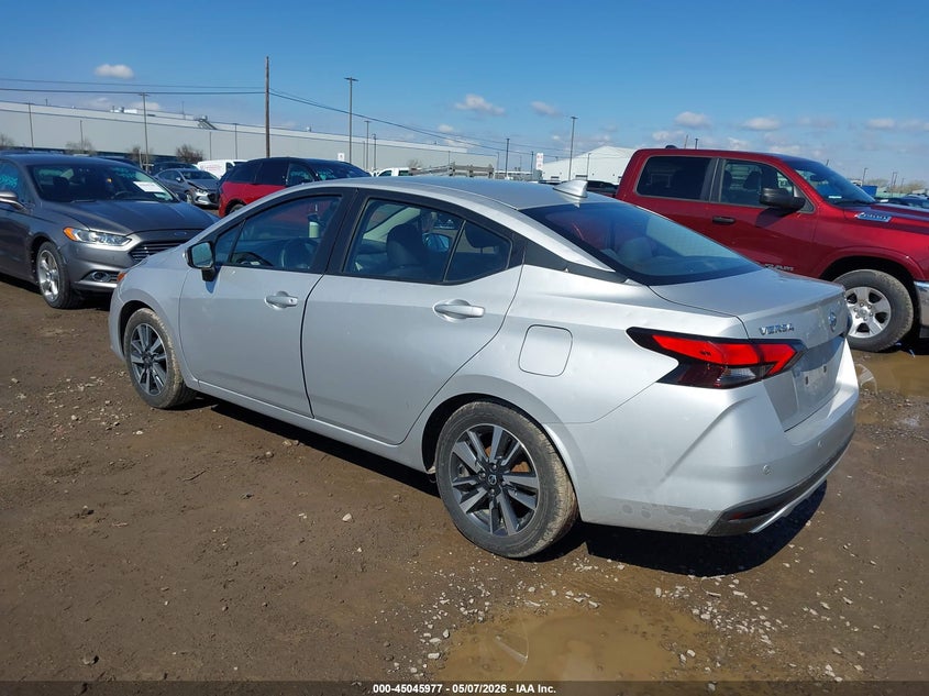 Vin: 3n1cn8ev1ml868215, lot: 45543507, nissan versa sv xtronic cvt 20213