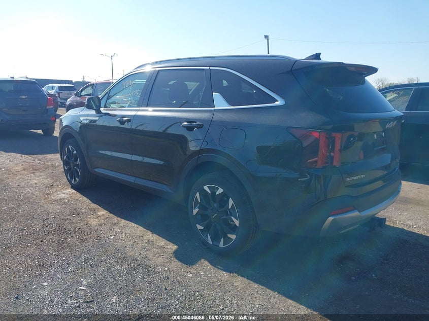 Vin: 5xyrhdjf4tg426752, lot: 45543615, kia sorento ex 20263