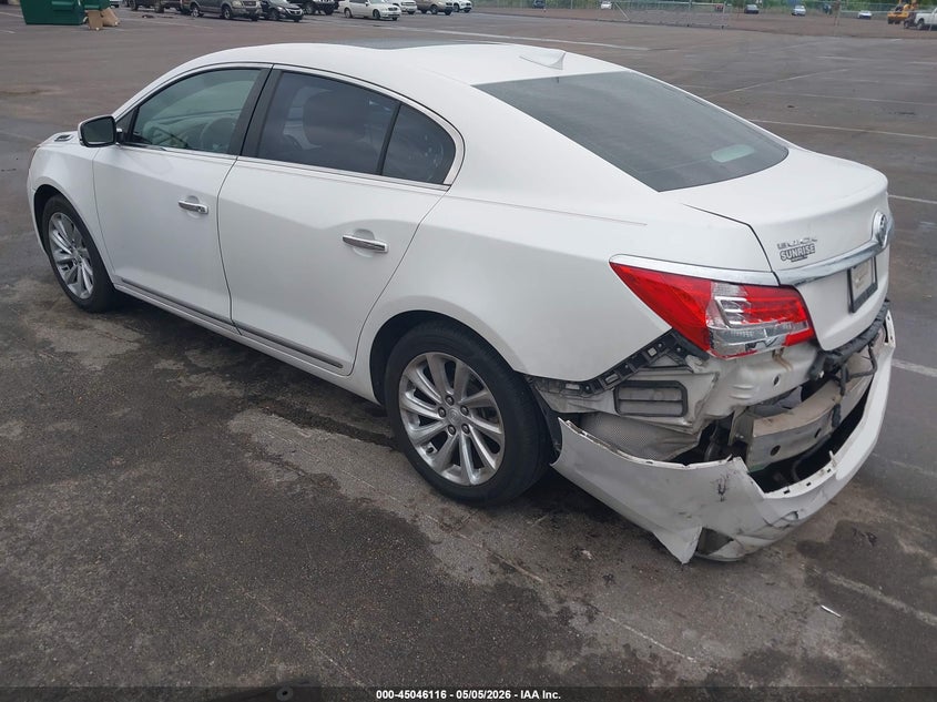 Vin: 1g4gb5g37ff281401, lot: 45543646, buick lacrosse leather 20153