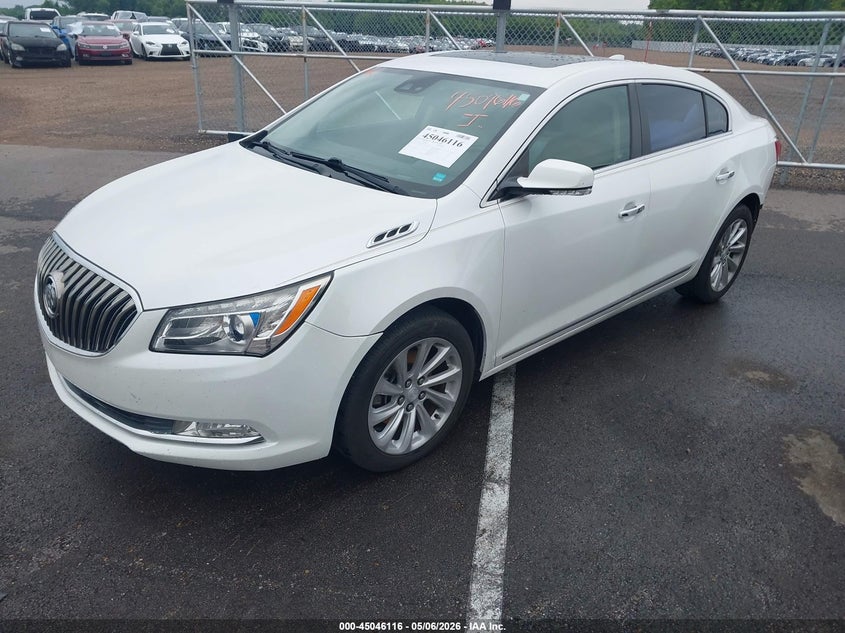 Vin: 1g4gb5g37ff281401, lot: 45543646, buick lacrosse leather 20152
