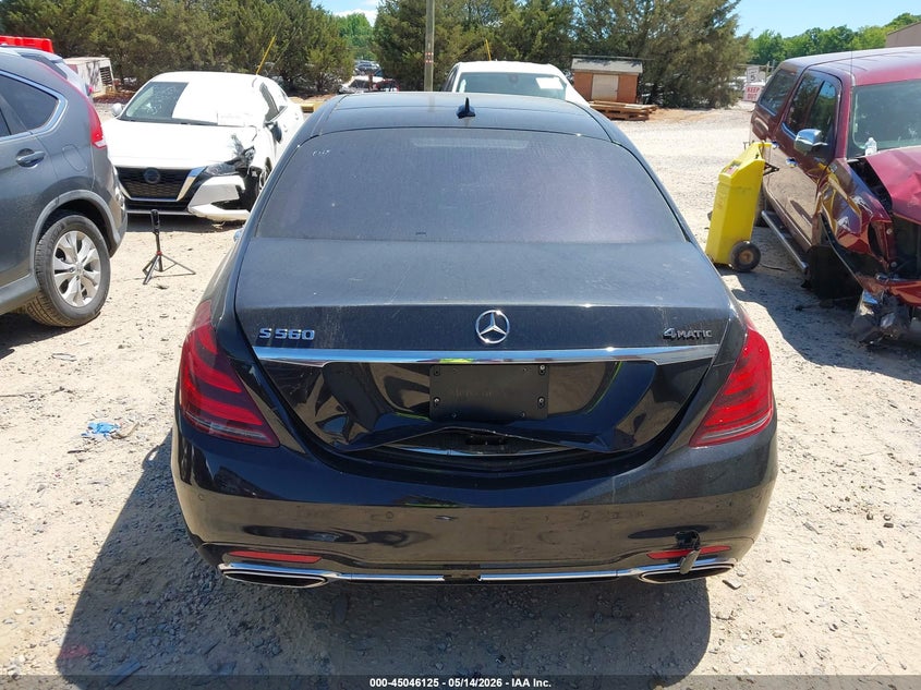 2018 Mercedes-Benz S 560 4Matic VIN: WDDUG8GB5JA363009 Lot: 45046125