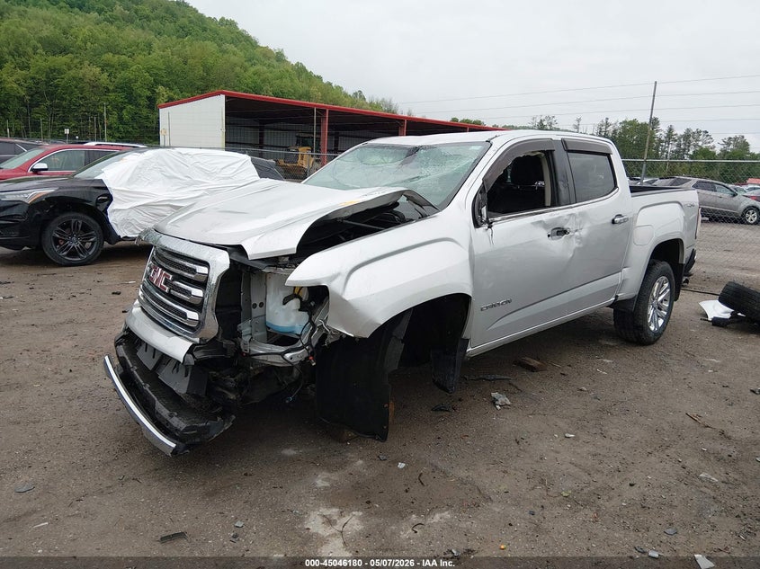 Vin: 1gtg6de37g1319682, lot: 45543710, gmc canyon slt 20162