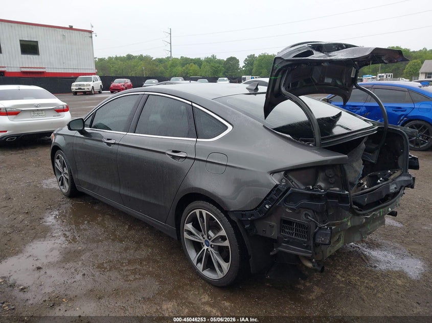 2019 FORD FUSION SEDAN 2.0L I-4 DI, DOHC, VVT, TURBO, 245HP