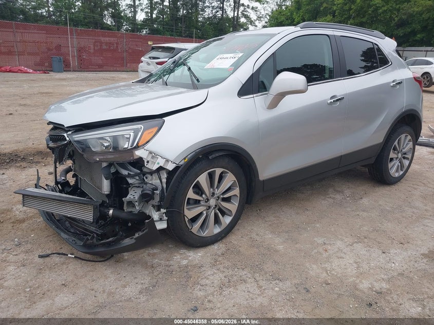Vin: kl4cjasb3lb005825, lot: 45543888, buick encore fwd preferred 20202
