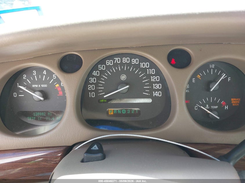 2005 BUICK LESABRE SEDAN 3.8L V-6 205HP