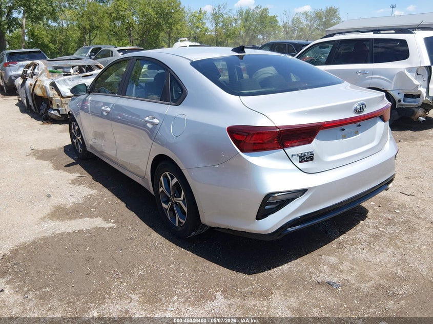 Vin: 3kpf24ad2ke081400, lot: 45543930, kia forte lxs 20193
