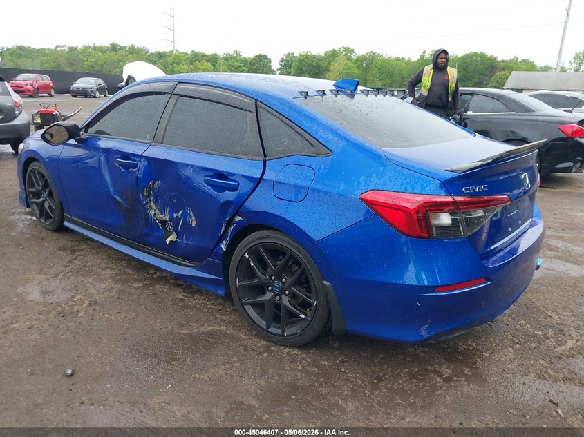 2022 HONDA CIVIC auction photo 3