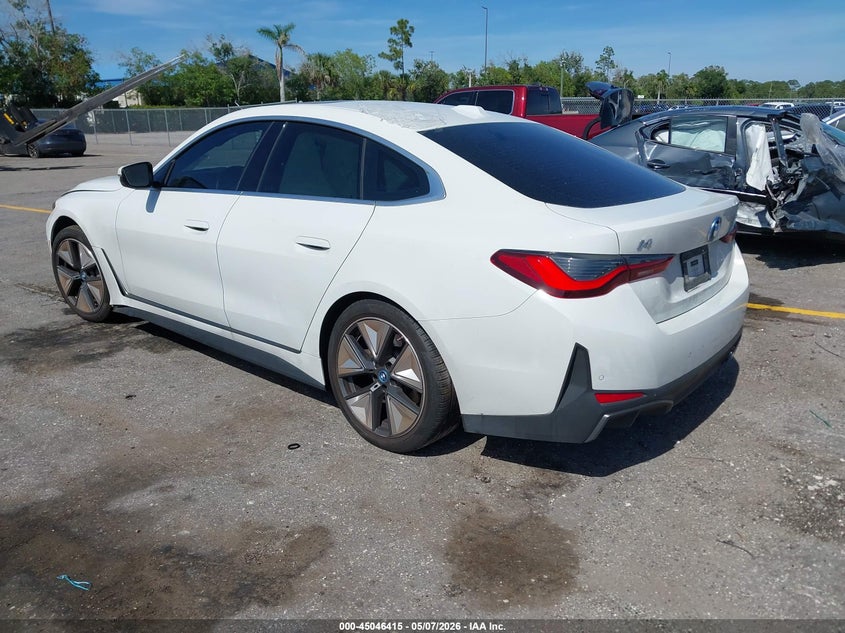 Vin: wby43aw0xrft31019, lot: 45543945, bmw i4 gran coupe edrive35 20243