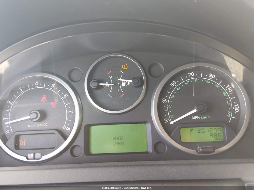 2006 Land Rover Lr3 V8 Se VIN: SALAE25416A381852 Lot: 45046462