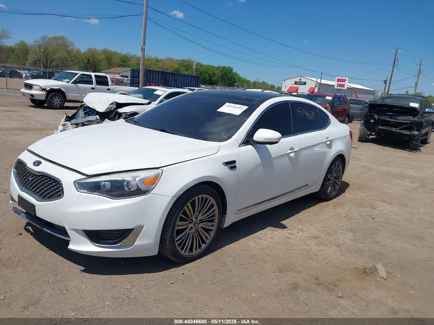 Vin: knaln4d76f5182986, lot: 45544210, kia cadenza limited 20152