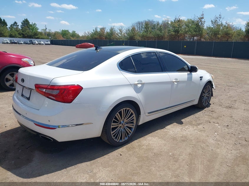 Vin: knaln4d76f5182986, lot: 45544210, kia cadenza limited 20154