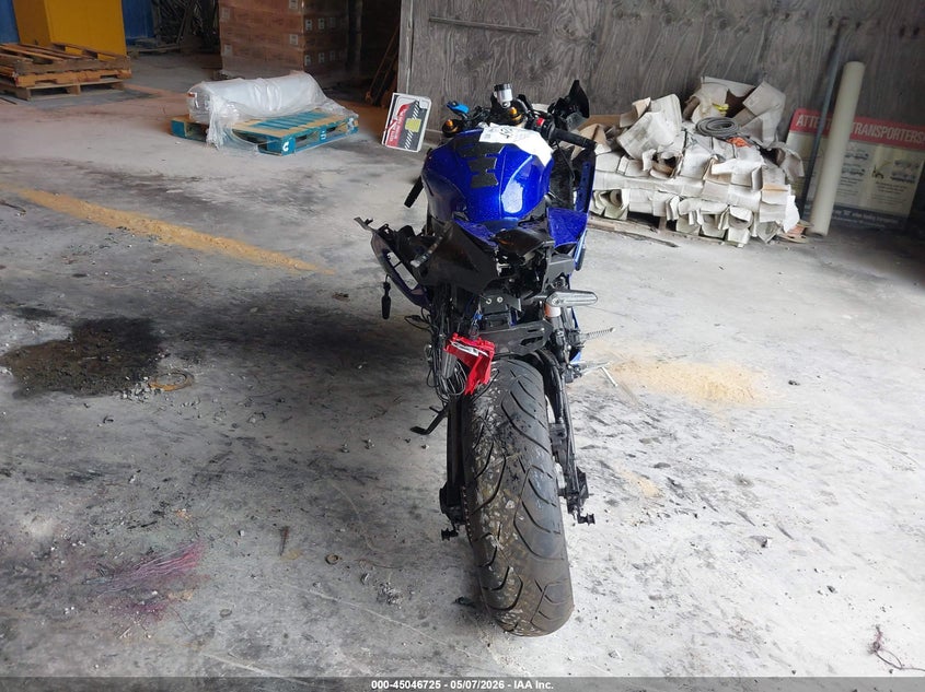 2025 Yamaha Yzfr7 VIN: JYARM38E1SA019484 Lot: 45046725