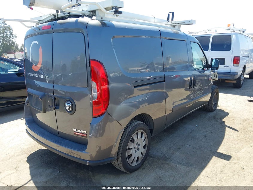 Vin: zfberfbb7j6k71801, lot: 45544269, ram promaster city tradesman slt 20184