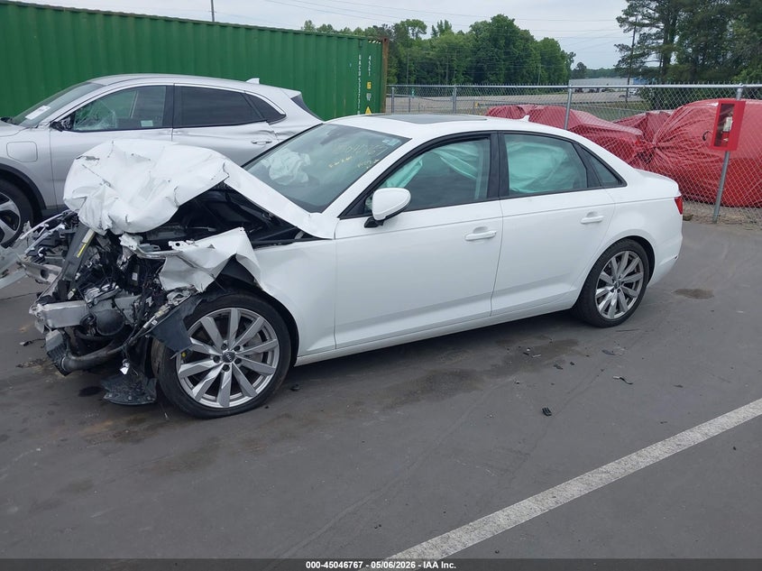 Vin: wauanaf44hn005221, lot: 45544297, audi a4 2.0t premium 20172