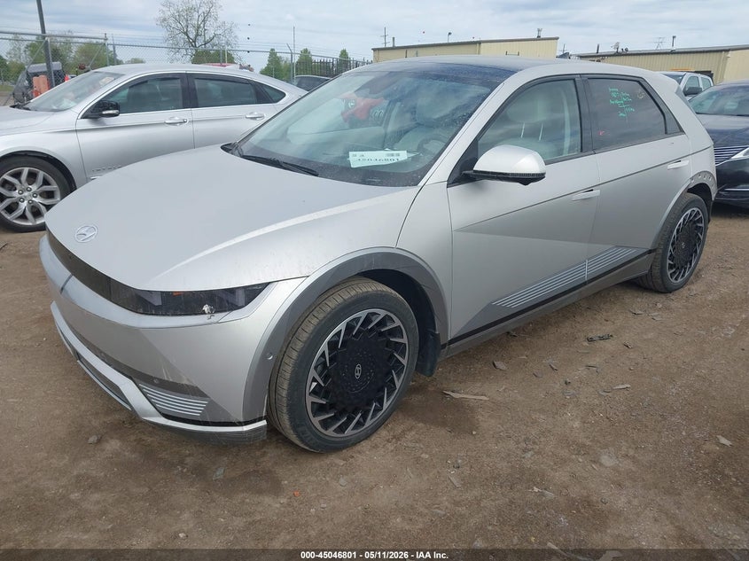 Vin: km8krdaf5pu217745, lot: 45544331, hyundai ioniq 5 limited 20232