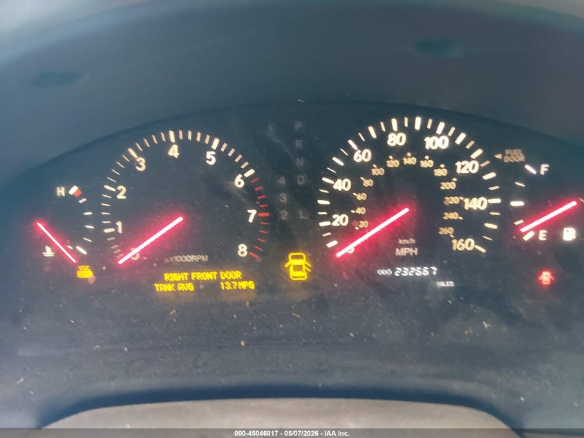 2001 Lexus Ls 430 VIN: JTHBN30F710023730 Lot: 45046817