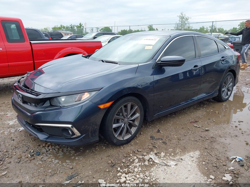 2019 Honda Civic Ex 19XFC1F37KE015016 photo 1