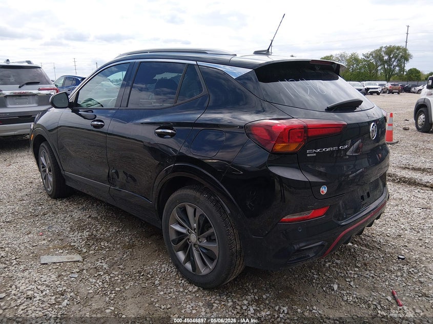 Vin: kl4mmgsl3mb113483, lot: 45544427, buick encore gx awd essence 20213