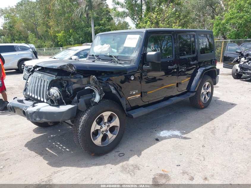 1C4HJWEG4JL938091 2018 Jeep Wrangler Jk Unlimited Sahara 4x4 photo 1