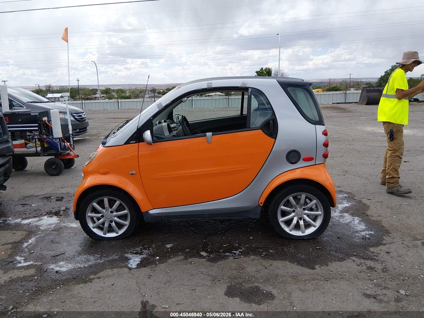 2005 Smart Fortwo VIN: WME4503321J243326 Lot: 45046940
