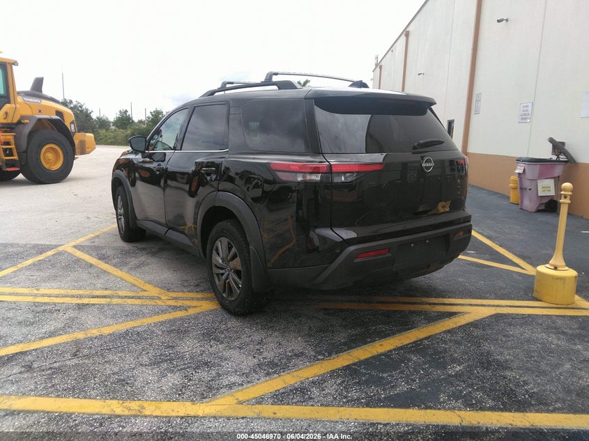 Vin: 5n1dr3ba8sc301109, lot: 45544500, nissan pathfinder sv fwd 20253