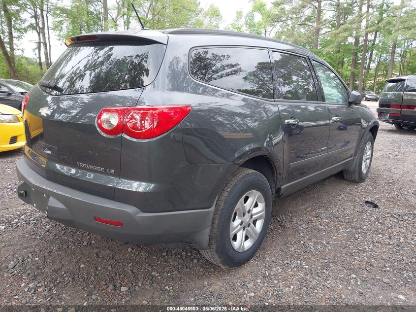 Vin: 1gnkrfedxcj387966, lot: 45544513, chevrolet traverse ls 20124