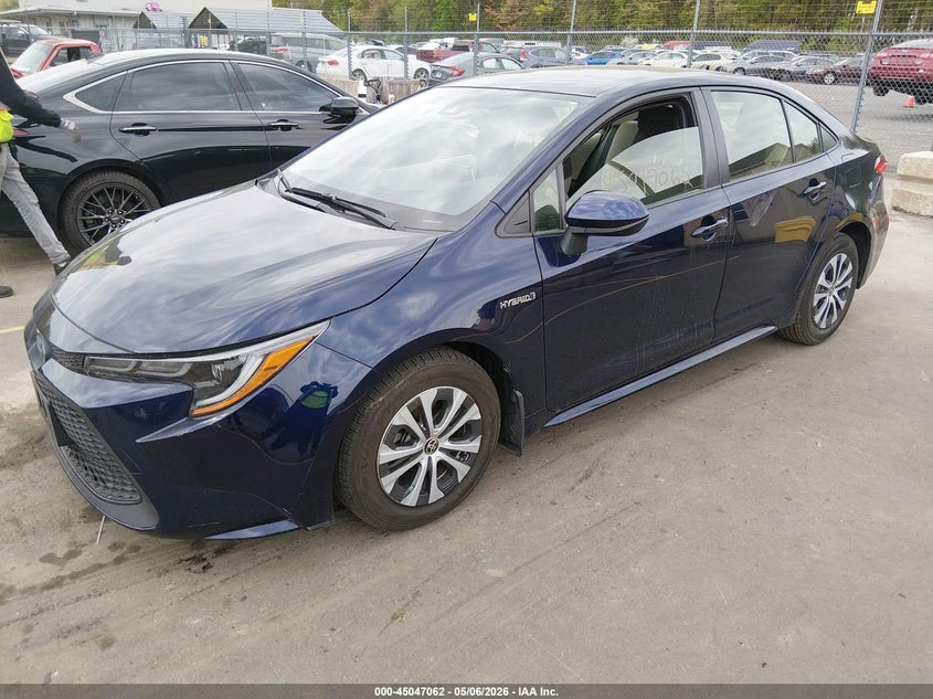 Vin: jtdebrbe4lj018187, lot: 45544592, toyota corolla le 20202