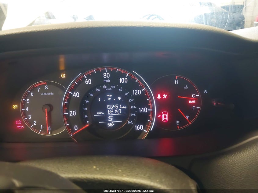 2017 HONDA ACCORD auction photo 7
