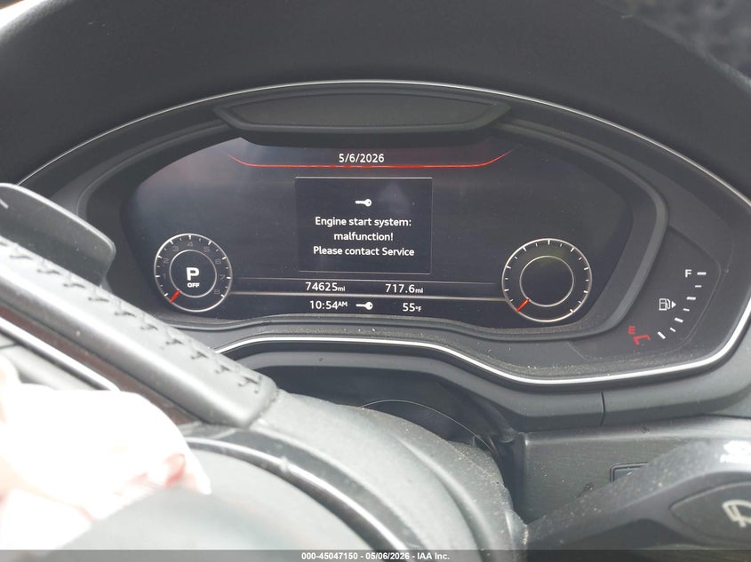 VIN: WAUBNCF5XKA050414 2019 AUDI A5 45 PREMIUM