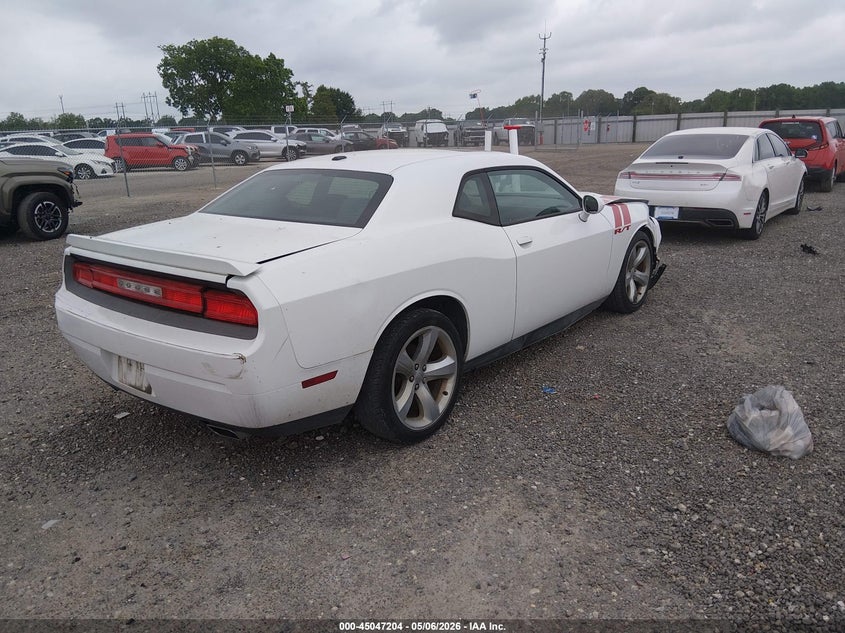 Vin: 2c3cdybt6dh712624, lot: 45544734, dodge challenger r/t 20134