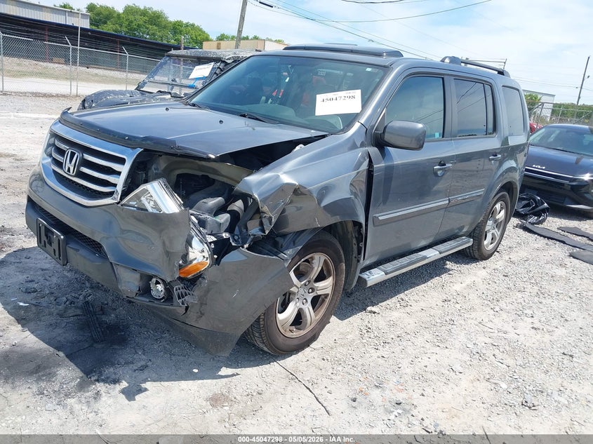2013 Honda Pilot Ex-L 5FNYF3H57DB026850 photo 1