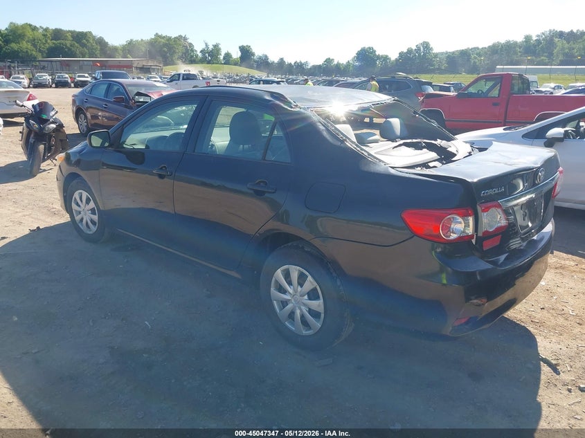 2011 Toyota Corolla 1.8 black Lot 111045047347 Vin 5YFBU4EE5BP001095
