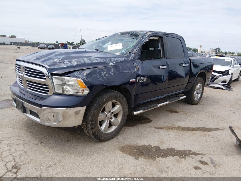 Vin: 1c6rr7lt6es396420, lot: 45544940, ram 1500 big horn 20142