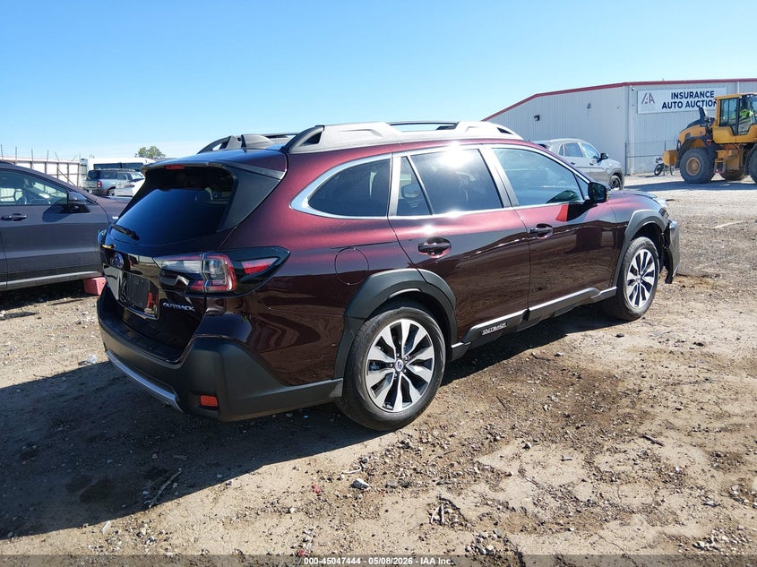 Vin: 4s4btanc0s3116224, lot: 45544974, subaru outback limited 20254