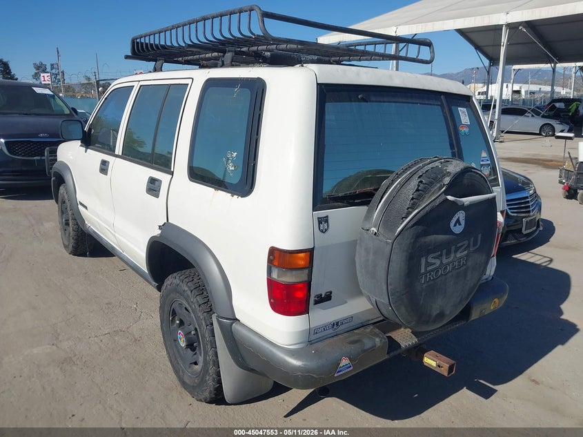 1996 ISUZU TROOPER auction photo 3