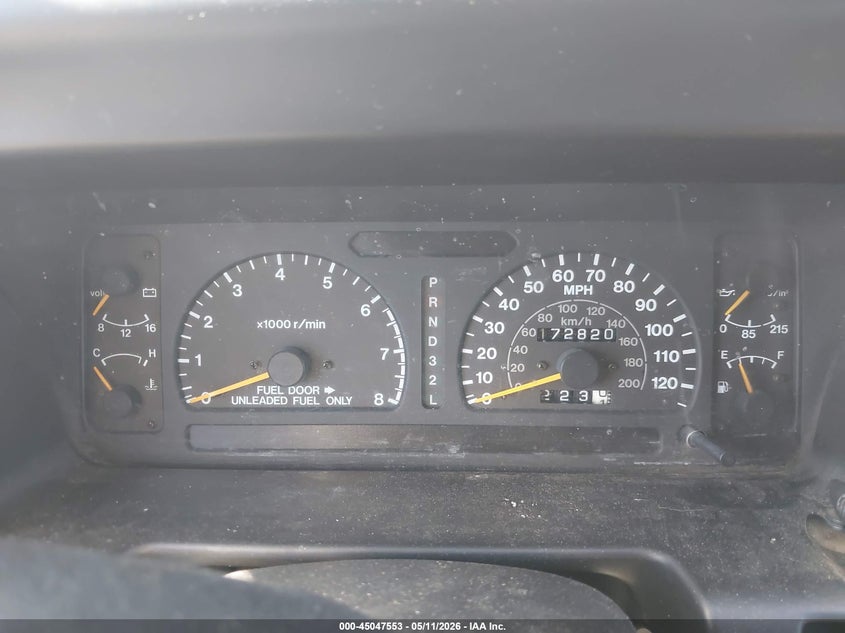 1996 ISUZU TROOPER auction photo 7