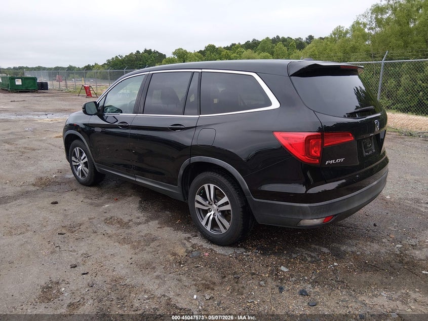 Vin: 5fnyf5h51gb050979, lot: 45545103, honda pilot ex-l 20163