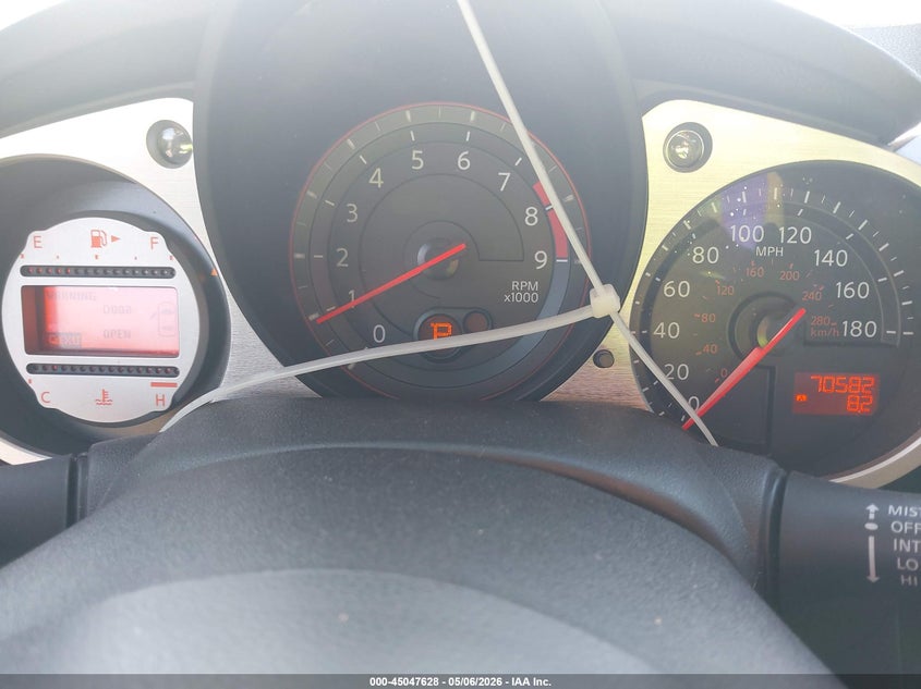 2010 Nissan 370Z VIN: JN1AZ4FH5AM301536 Lot: 45047628