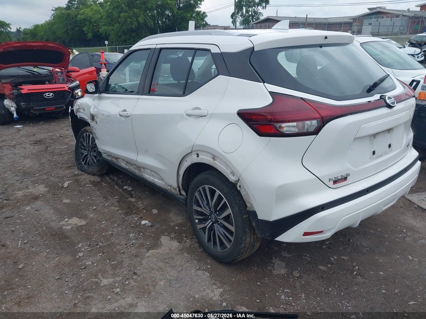 Vin: 3n1cp5cv7ml476917, lot: 45545160, nissan kicks sv xtronic cvt 20213
